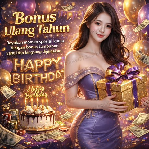 BONUS ULANG TAHUN